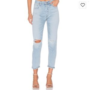 Citizens of Humanity Liya classic fit crop Jean